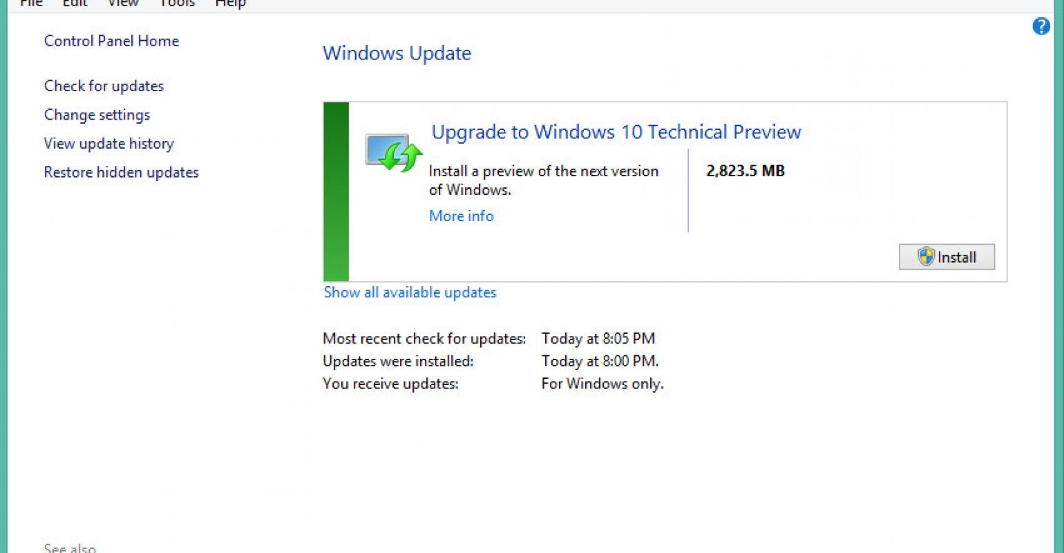 Windows update. Windows 8 update. Update Control Windows 10. Windows features.