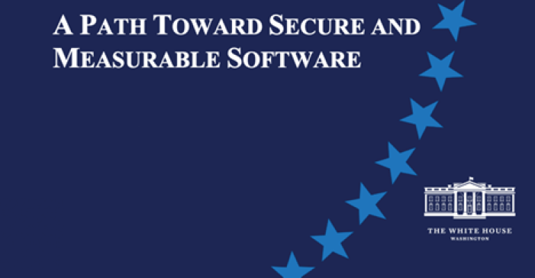 cover of White House report "Back to the Building Blocks: A Path Toward Secure and Measurable Software"