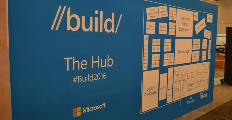 Build 2016 - Visiting the Hub Expo Floor