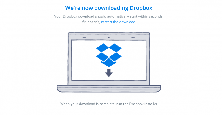 Dropbox on Windows 10