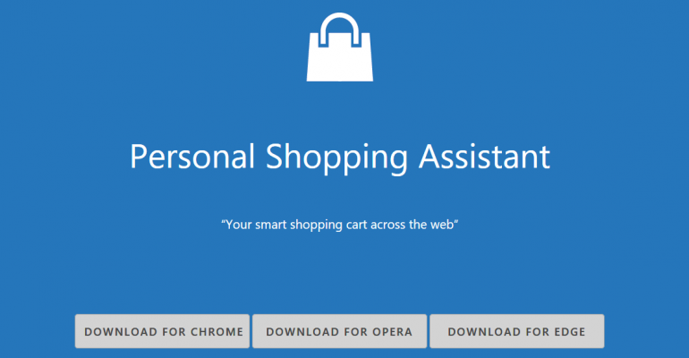 Microsoft Releases Personal Shopping Assistant Extension for Microsoft Edge