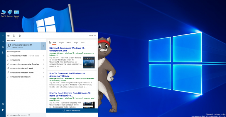 Hands On: Windows 10 Fall Creators Update Release Branch Build 16251