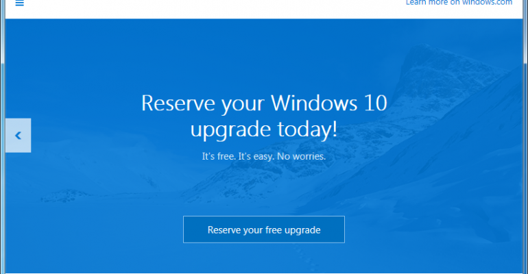 Gallery: Windows 10 Upgrade Notice on Windows 7