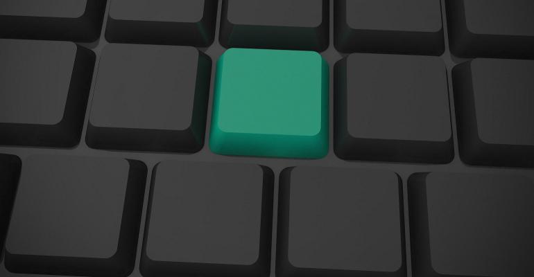 green key on keyboard