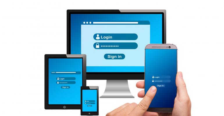 Security Login Screens on Various Devices