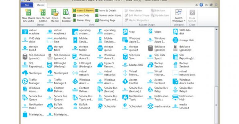 Spiff Up Your Visio Docs and PowerPoint Presentations with Windows Azure Icons