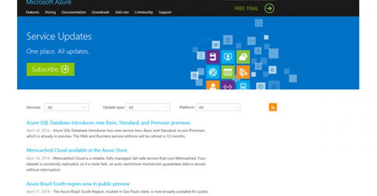 Keep Tabs on Microsoft Azure with Customizable Feeds