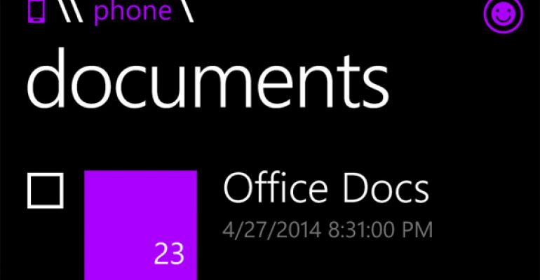 File Manager App Coming to Windows Phone 8.1