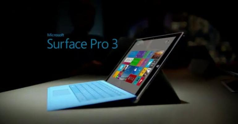 First Microsoft Surface Pro 3 Ad Hits All the High Spots