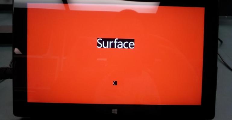 Surface Pro 3 red screen