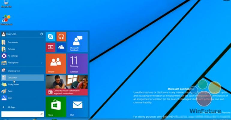 Windows 9 Technical Preview Video Leaks: An Analysis