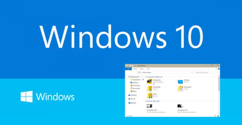 Windows 10 Build 9926: The Quick Access Feature and Changing File Explorer&#039;s Startup Folder