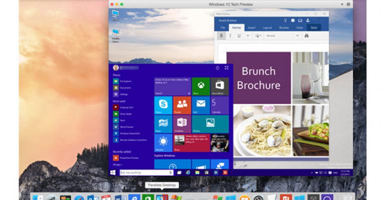 Run Windows 10 Technical Preview on Your Mac