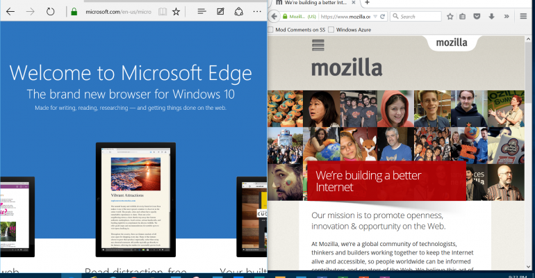 The control and choice of your default web browser in Windows 10 is quite easy