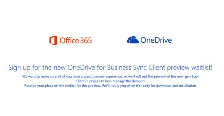 New Unified OneDrive Sync Client Offers IT Management Features