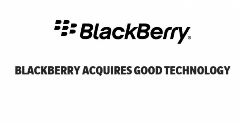 Blackberry Completes Acquisition of Good Technology