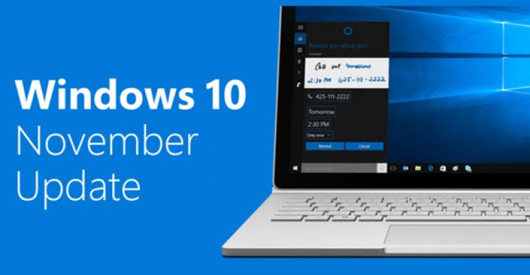 Windows 10 1511 – What’s Available, What&#039;s Coming