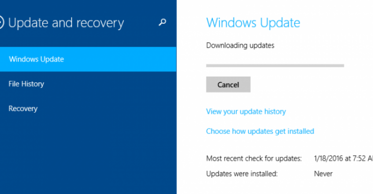 Windows Updates versus Cumulative Updates