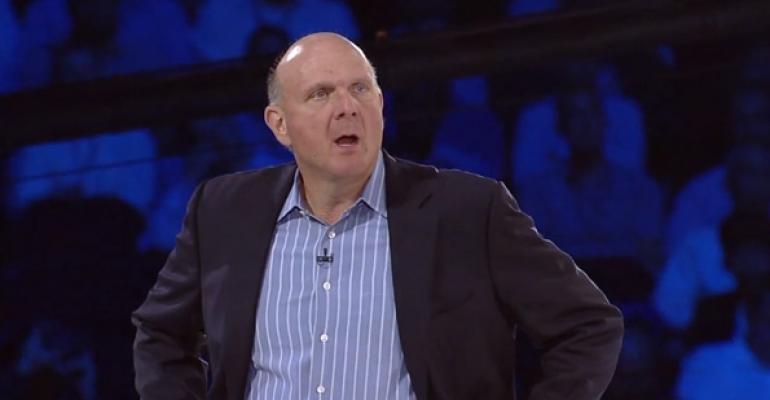 Ballmer on Microsoft: Nadella&#039;s done a very good job ... with a few, tiny caveats