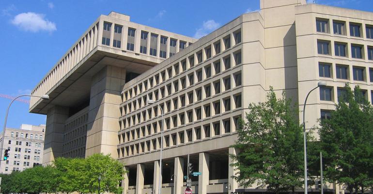 The J Edgar Hoover building headquarters of the FBI