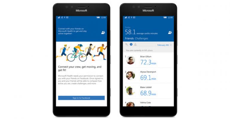 Microsoft Band Gets Even More Social in Update Set to Rollout