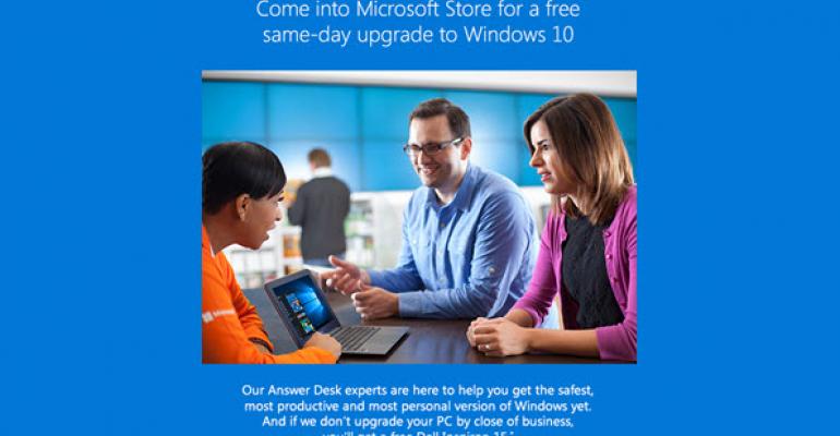 Microsoft Promises to Upgrade Your PC by EOD or You’ll Get a Free PC