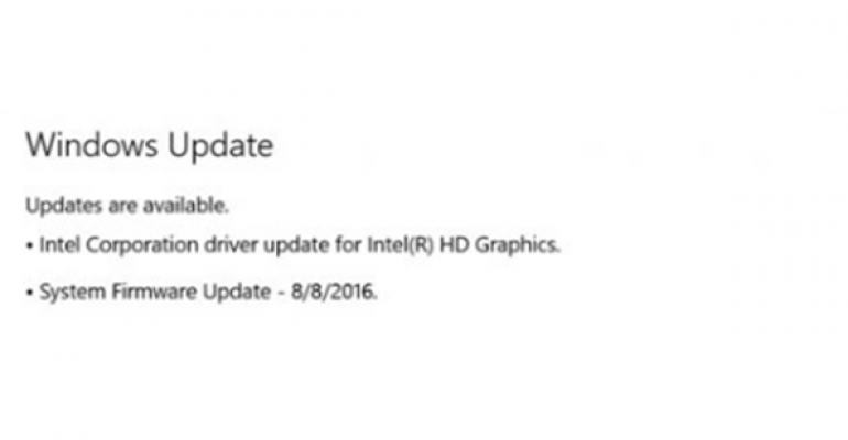 Surface 3 Gets an August Firmware Update