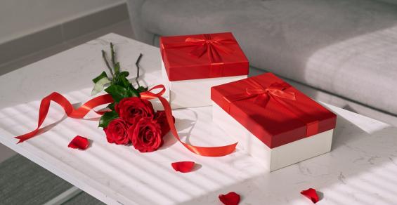 gifts and roses