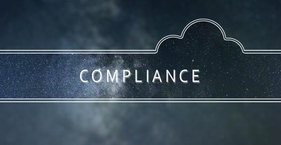 "Compliance" written in a cloud