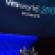 VMware CEO Pat Gelsinger and Michael Dell on stage at VMworld 2017