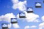clouds on multiple laptops representing Windows Azure backups