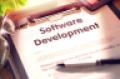"software development" on a clipboard
