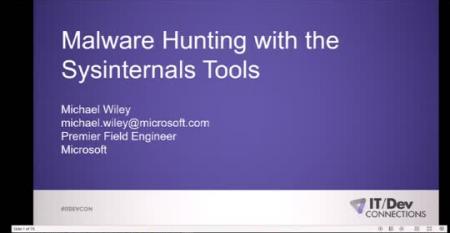 Malware Hunting with the Sysinternals Tools