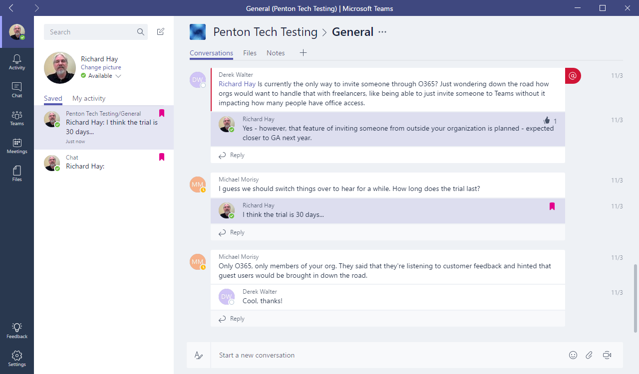Quick Tip: How to Save Chats in Microsoft Teams | ITPro Today: IT News,  How-Tos, Trends, Case Studies, Career Tips, More