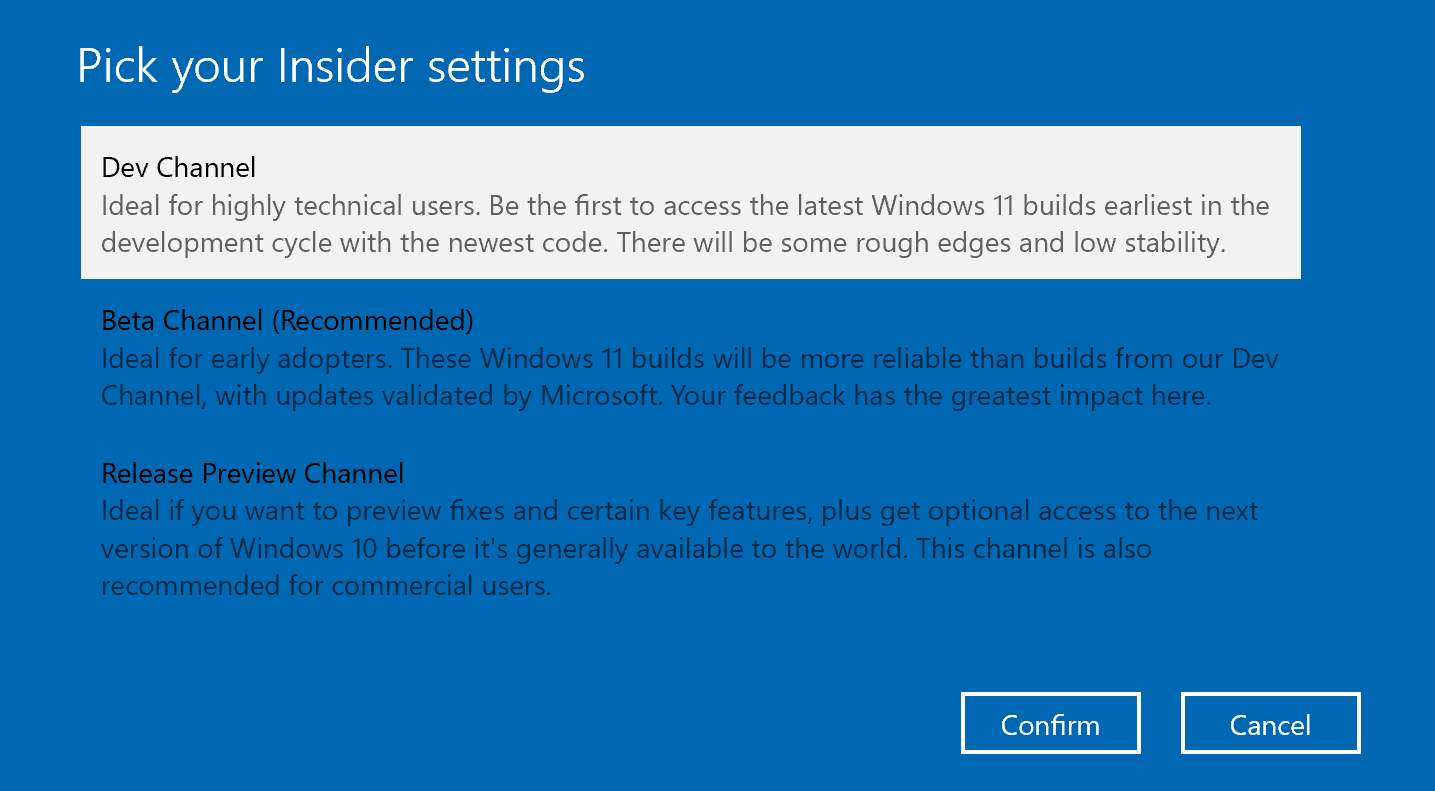 windows 11 insider for business device enrollment to test windows 11 OS